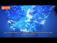 Nordlichter Holographische Projektion Sky Screen Immersive Projektor für Museen