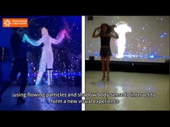 Interaktiver Spieleprojektor Wandprojektionssystem für Vergnügungspark