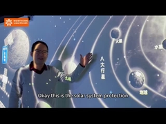 Wandprojektor Interaktives Projektionssystem für Museen