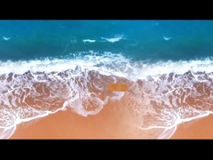 Projektion von Meereswellen Projektion von Meereswellen Bodenprojektor