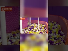 Farbenfrohe Babys Billige Kinder Kleinkinder Spielplatz Plastik Weich Anti-flexible Ozean Ball Pitball