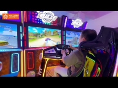 Unterhaltungs-Münzen Motorrad-Video-Ride-Spiel Indoor Arcade Crazy Racing Spiel