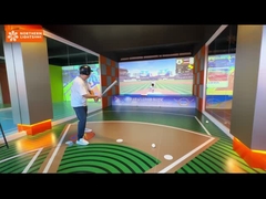 Interaktive Projektorspiele Sport Ar Indoor Amusement Baseball Simulator
