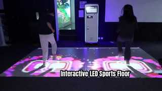 Neue Trends All-In-One Interaktiver Sportprojektor Mobile Trainingsspiel-Bodenprojektionsmaschine für