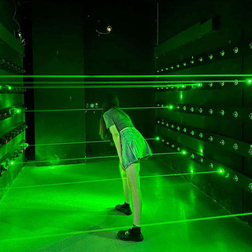 Neueste Unternehmensnachrichten über Aktives Spielen Party Ausrüstung Flucht Interaktives Spielzimmer Arena Aktivieren Laser-Spiel