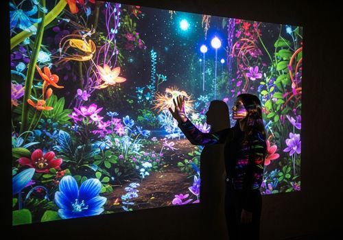 Neueste Unternehmensnachrichten über KI-gestützte interaktive Projektion: Von der Generierung von Inhalten zur intelligenten Interaktion