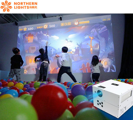 Guter Preis Indoor Interaktive Projektor Spiele für Zuhause 3400 LM Immersive Wand Online