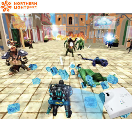 Guter Preis 3D-Holographische Projektion Mechwarrior Interaktive Spiele Projektor für Kinder Online