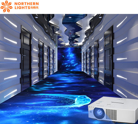 Guter Preis 3200 Lumens Interaktiver 3D-Boden-Immersivprojektor für Hoteldekoration Online