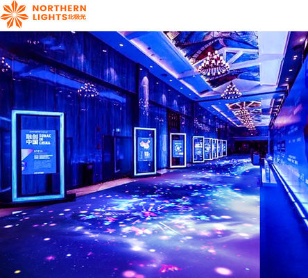 Guter Preis 3200lm Interaktives Spieleprojektor System Interaktives Fußboden-Spielprojektor Online