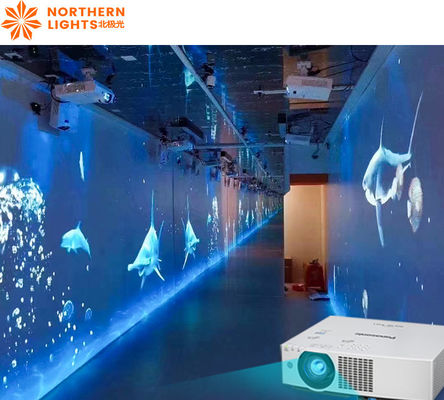 Guter Preis Nordlichter Immersive Wanddekoration Interagieren Wandprojektor Online