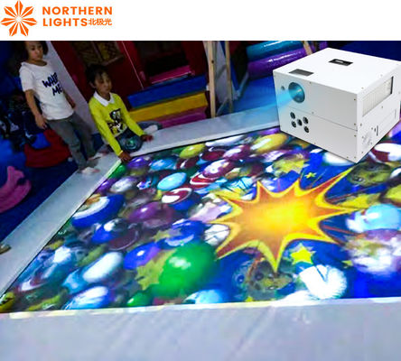 Guter Preis Interaktive Projektion auf dem Trampolinboden 3500 Lumens für den Spielplatz im Innenraum Online