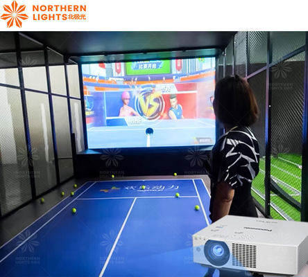 Guter Preis Ar Sportvergnügungspark Spiel Tennisballmaschine Tennisballmaschine Online