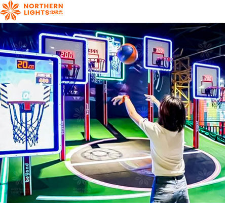 Guter Preis Münzbetriebene Straßenbasketball Arcade-Spiel Shoot Basketball Schießmaschine Online