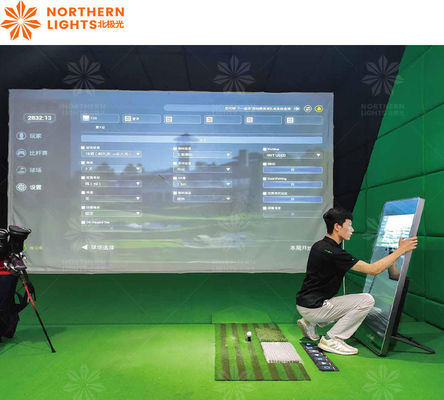 Guter Preis Realistischer Sport Ar Golf Simulator Interaktive Golf Projektion Wand Golf Simulator Online