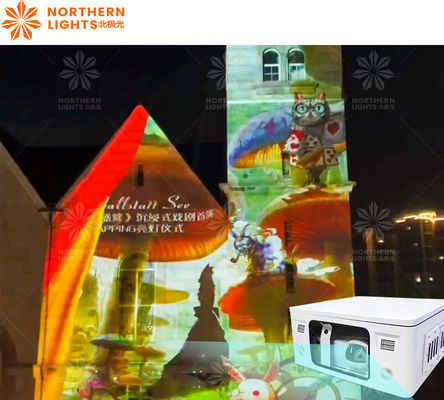 Guter Preis Außen 3d Projektion Mapping mit Video Bildschirm an der Wand Dekorieren Gebäude Haus Online