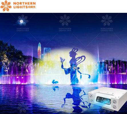 Guter Preis See Musik Fountain Wasserbildschirm Show Film Nebel Bildschirm Projektion 3D-Mapping Online