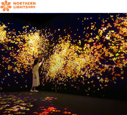 Guter Preis Digitale Kunstprojektion Kartierung Museum/Ausstellung Immersive 360-Wandprojektion Online