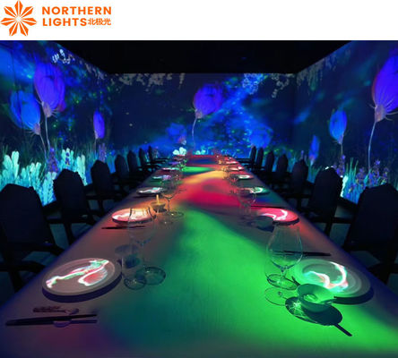 Guter Preis 3D-Holographic Display Hochzeitsprojektionssystem Interaktiver Wandbodenprojektor Online