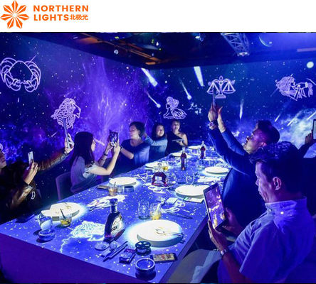 Guter Preis Hochtechnologische 3D-Holographische interaktive Wandprojektion Software Immersionsraum Online