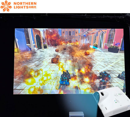 Guter Preis Nordlichter Attraktive Sensing Mech Krieger Wandprojektion Interaktive Spielmaschine Online