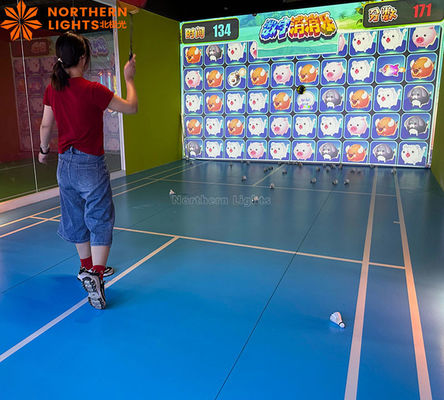 Guter Preis Große digitale Sporthalle Badminton Baseball Projektionssimulator Dekompression Online