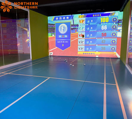 Guter Preis Interaktive Projektion Badmintonhalle simuliert automatische Startmaschine Online