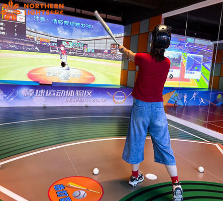 Guter Preis Luxus Immersive 3D Magic Park Ausrüstung Ar AR Baseball-Spiel Interaktive Projektion Online