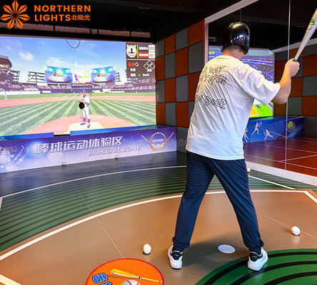 Guter Preis Immersive Interaktive Sport AR Indoor Amusement Spielmaschine Ar Baseball Simulator Online