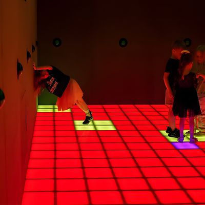 Guter Preis Große Super-Grid-Herausforderung Spiele Led-Aktivieren Spiel Led-Boden 30x30cm Online