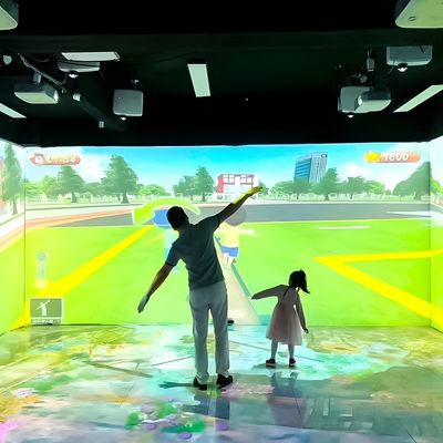 Guter Preis Interaktiver Hologramm Wand 3D Holographischer Projektor für Hoteldekoration Online