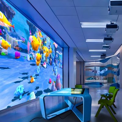 Guter Preis Magic Painting Interaktive Wandprojektion Innenraum Interaktive Touchscreen Projektor Online