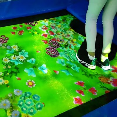 Guter Preis Indoor Spielplatz Interaktives Projektionsspiel Trampolin Projektor Spiel für den Boden Online