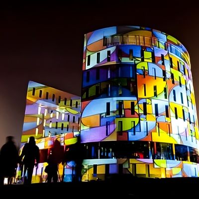 Guter Preis 8500 LM Interaktive Projektionskartierung Außen Immersive Projektionskartierung Online