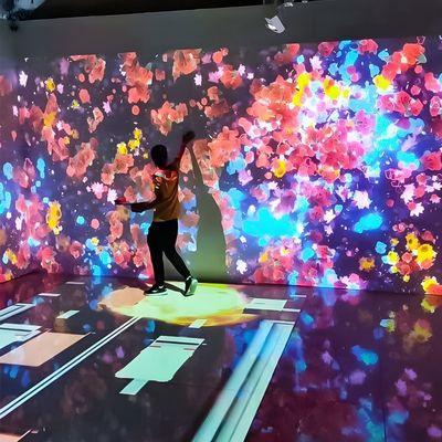 Guter Preis Immersive 360-Projektion Interaktiver Wandprojektor 3 Kanäle Online