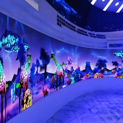 Guter Preis 3200 Lumens Dekoration Interaktiver Wandprojektor für den Kulturtourismus Online