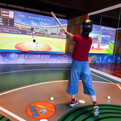 Guter Preis Erweiterte Realität Interaktive Sport Ar Indoor Simulator Baseball Pitching Amusement Spiel Online