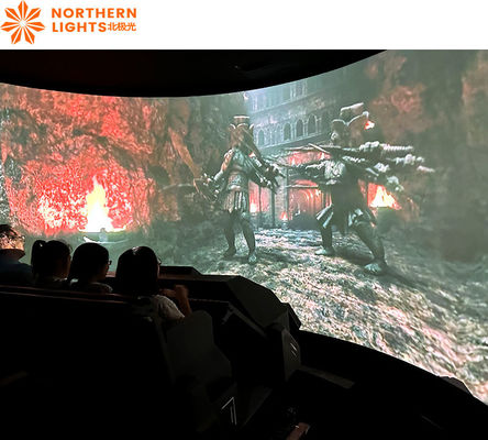 Guter Preis Nordlichtsimulator Kino 5d Visuelle Bewegung Immersive Orbital Kino Online