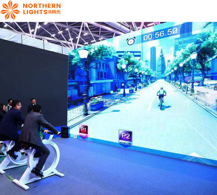 Guter Preis AR Interaktives Fahrrad Spielprojektor Sportfahrrad mit interaktiven Spielen Online