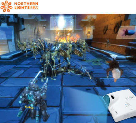 Guter Preis 3D-Holographische Projektion Mechwarrior Projektor Interaktive Wand für Kinder Online