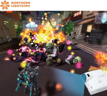 Guter Preis Mech Warrior Projektor Interaktiv Wand Bewegung Sensing Interaktives Spiel Online