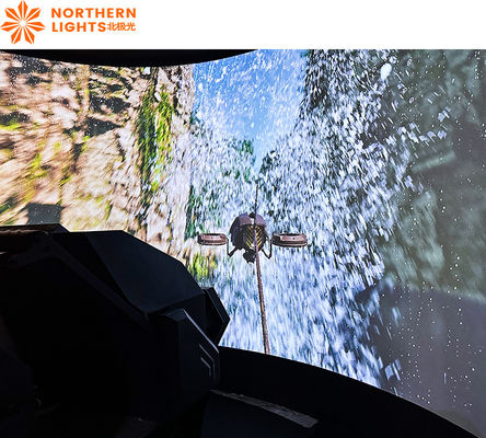 Guter Preis 2 Reihen 10 Sitzplätze VR Kino 3d Orbit Kino Strecke Immersive Projektion Online