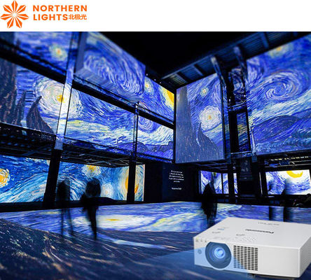 Guter Preis 3D-Hologramm Immersive Wand Mehrkanal-Bodenprojektion Für Hotel Online