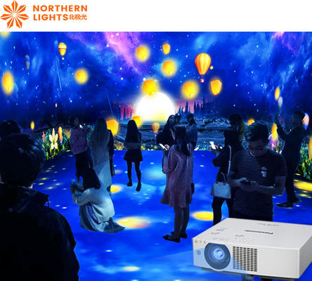 Guter Preis Northern Lights Immersive Raum Projektor 3200 Lumens Interaktive Bodenprojektion Online