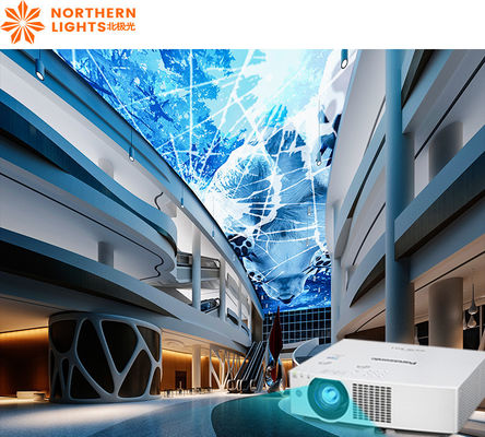 Guter Preis 10000 Lumens 3D-Interaktive Projektion Sky Screen Immersives Abendessen Online