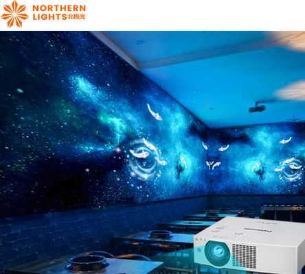 Guter Preis Immersive 360-Projektion Interaktiver Wandprojektor 3 Kanäle Online