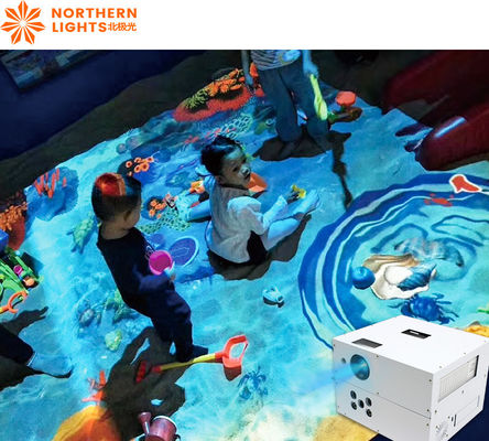 Guter Preis Sand Beach Interaktive Fußbodenprojektion Sand Pool Spiel für Innenbereichs-Spielplatz Online