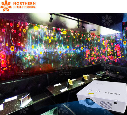 Guter Preis 3200 Lumens Interaktiver Wandprojektor Immersive Wandprojektion KTV Dekoration Online