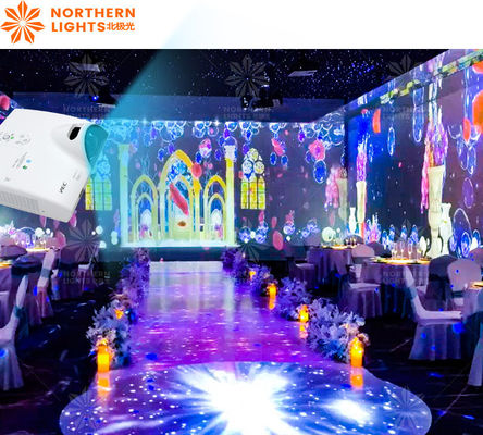 Guter Preis 3D-Mapping für den Außenwald Interaktiver Projektor Immersive visuelle Projektion Online
