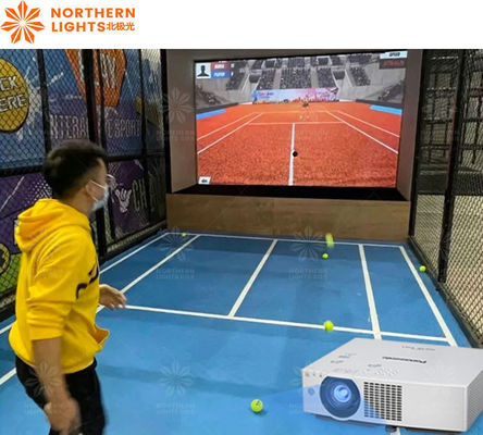 Guter Preis Ar Smart Tennis Simulation Mix Reality Sport Interaktives Indoor Tennis mit Bildschirm Online
